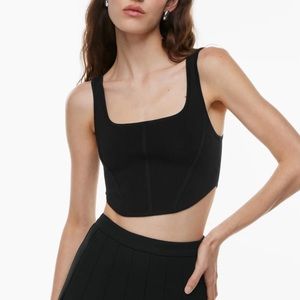 Babaton Sculpt Knit Bustier Tank